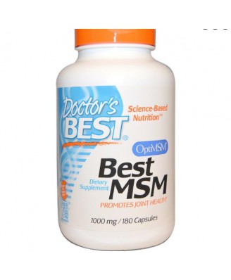 Best MSM 1000 mg (60 Softgels) - Doctor's Best