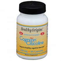 Cognizin Citicoline 250 mg (60 Veggie Caps ) - Healthy Origins