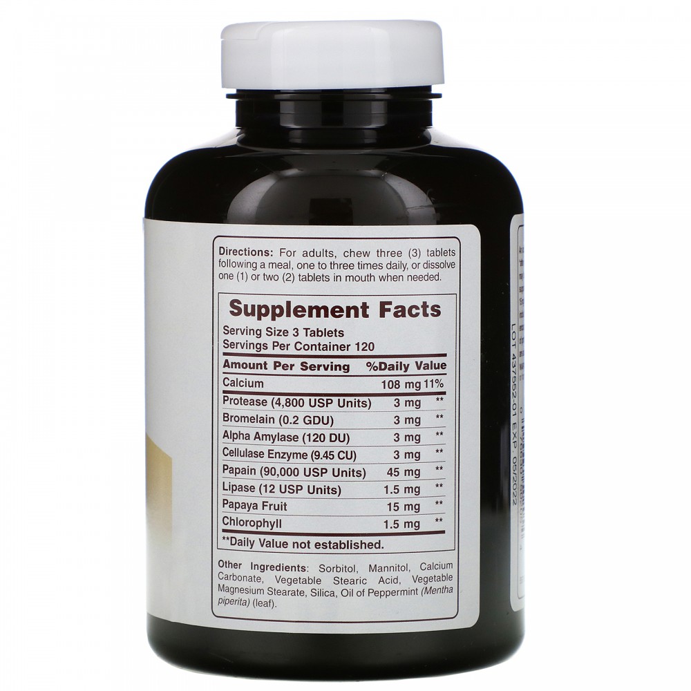 koop super papaya enzyme plus 360