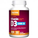 Vitamin D3 1000 IU (100 softgels) - Jarrow Formulas