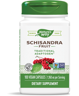 Schizandra Fruit 580 mg (100 Capsules) - Nature's Way