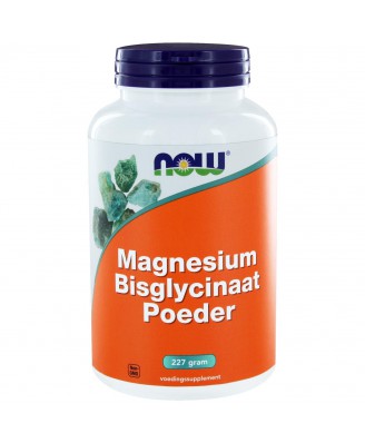 Magnesium Bisglycinaat Poeder (227 gram) - NOW Foods
