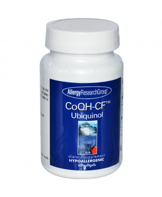 CoQH-CF Ubiquinol (60 Softgels) - Allergy Research Group