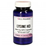 Lysine HCl 500 mg GPH (100 Capsules) - Gall Pharma GmbH