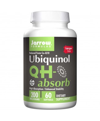 Ubiquinol QH-Absorb 200 mg (60 softgels) - Jarrow Formulas