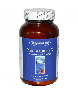 Pure Vitamin C Powder 4.2 oz (120 g) - Allergy Research Group