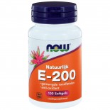 E-200 gemengde tocoferolen (100 softgels) - NOW Foods
