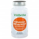Foliumzuur 400 μg Actief met Vitamine B12 (60 tabs) - VitOrtho
