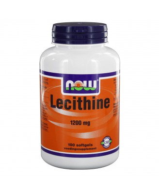 Lecithine 1200 mg (100 softgels) - NOW Foods