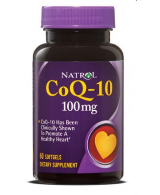 CoQ-10 100 mg (60 gelcapsules) - Natrol