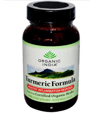 Turmeric Formula (90 Veggie Caps) - Organic India