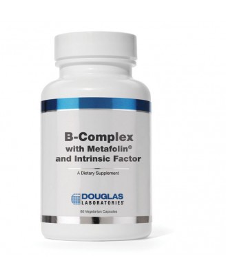 B-complex met Metafolin ® en intrinsieke factor (60 vegetarische caps) - Douglas Laboratories