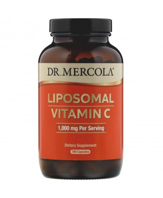 Liposomale Vitamine C (180 Capsules) - Dr Mercola