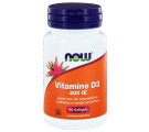 Vitamine D3 400 IE (90 softgels) - NOW Foods