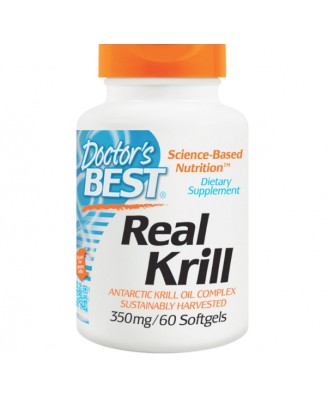 Real Krill 350 mg (60 Softgels) - Doctor's Best