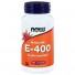 E-400 D-alfa tocoferyl (100 softgels) - NOW Foods