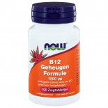 B12 Geheugen Formule 1000 µg (100 zuigtabs) - NOW Foods