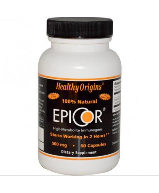 EpiCor 500 mg (60 Veggie Caps ) - Healthy Origins