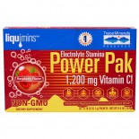Trace Minerals Research, Liquimins, Power Pak, Electrolyte Stamina, Raspberry, 30 Packets, 0.18 oz (5.1 g) Each