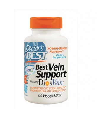 Best ader ondersteuning met DiosVein (60 Veggie Caps) - Doctor's Best