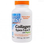 Pure Collageen Type 1 & 3, 1000 mg (180 Tabletten) - Doctor's Best