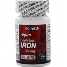 Vegetarische chelaatvorm ijzer 29 mg (90 tabletten) - Deva