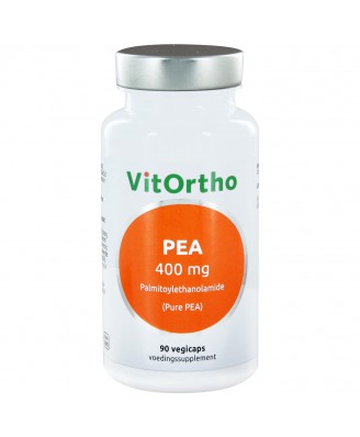 PEA 400 mg palmitoylethanolamide (Pure PEA) (90 vegicaps) - VitOrtho
