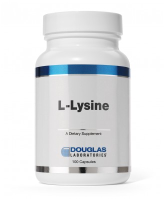L-Lysine 500 mg (250 Capsules) - Douglas Laboratories