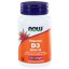 Vitamine D3 2000 IE (120 softgels) - NOW Foods