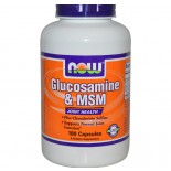 Glucosamine & Chondroitin with MSM (180 Capsules) - Now Foods