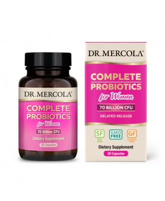 Complete Probiotics for Women (70 Billion CFU) (30 Capsules) - Dr. Mercola