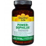 Power-Dophilus glutenvrij lactose-vrij  (200 Veggie Caps) - Country Life