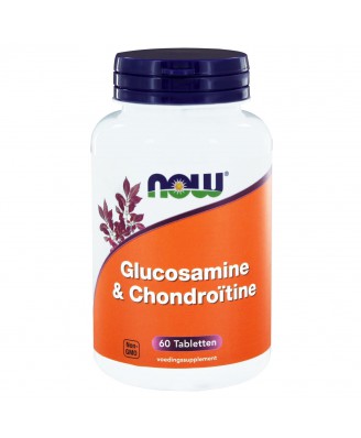 Glucosamine & Chondroïtine (60 tabs) - NOW Foods