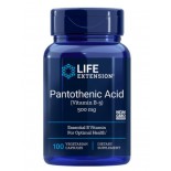 Pantotheenzuur (Vitamine B5) 500 Mg 100 Capsules - Life Extension