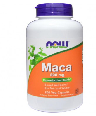 Now Foods, Maca, 500 mg, 250 Veggie Caps