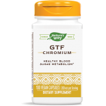 GTF CHROMIUM- POLYNICOTINATE (100 CAPSULES) - NATURE'S WAY