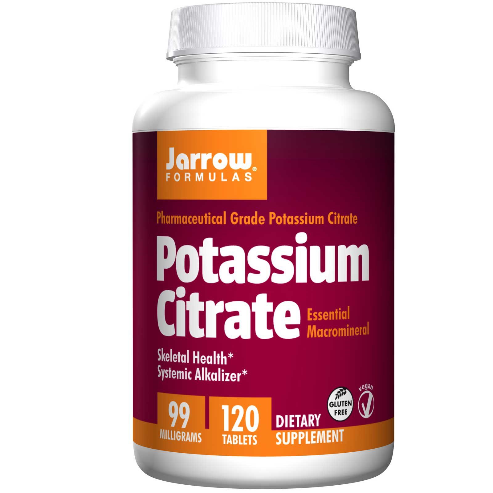 Koop Potassium Citrate Skeletal Health 99 mg (120 tablets) Jarrow Fo