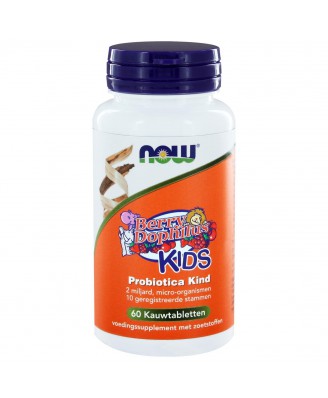 BerryDophilus™ KIDS Probiotica Kind (60 kauwtabs) - NOW Foods