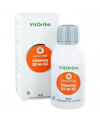 Vitamine D3 en K2 Liposomaal  (100 ml) - VitOrtho