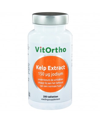 Kelp Extract (150 μg jodium) (200 tabs) - VitOrtho