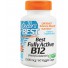 Doctor's Best, Best Fully Active B12, 1500 mcg, 60 Veggie Caps