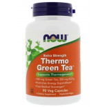 Thermo Green Tea Extra Strength (90 Vegetarian Capsules) - Now Foods