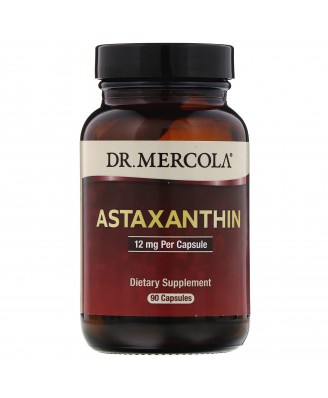 Astaxanthin 12 mg (90 Capsules) - Dr. Mercola