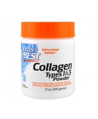 Best Collagen Types 1 & 3 Powder (200 g) - Doctor's Best