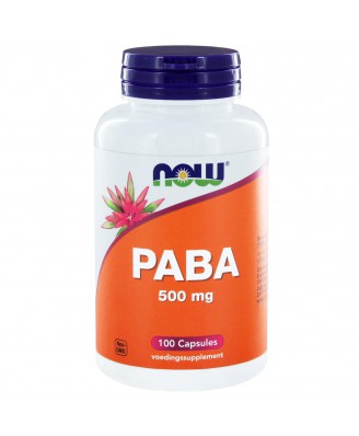PABA 500 mg (100 caps) - NOW Foods