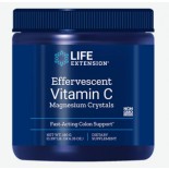 Bruisende vitamine c - magnesium kristallen 180g - Life Extension