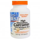 Pure Curcumine C3 Complex, 500 mg (120 Capsules) - Doctor's Best