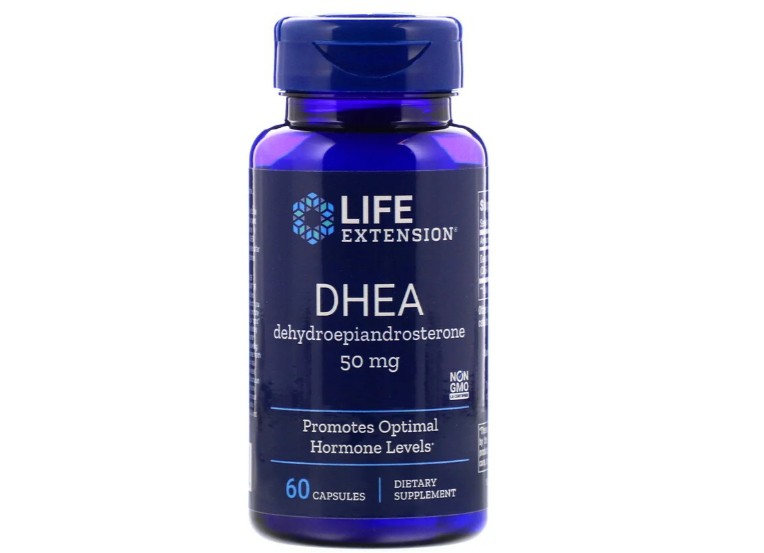 Koop DHEA 50 mg (60 Capsules) Life Extension DHEA