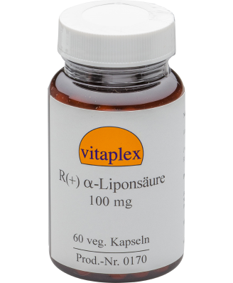 R(+) Alpha-Liponsäure 100 mg (60 vegetarian capsules) - Vitaplex