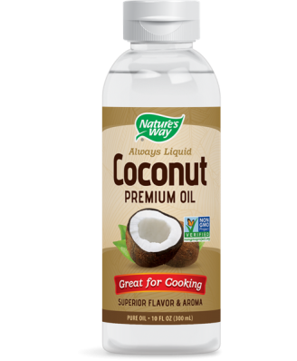 Vloeibare premium kokosolie (296 ml) - Nature's Way